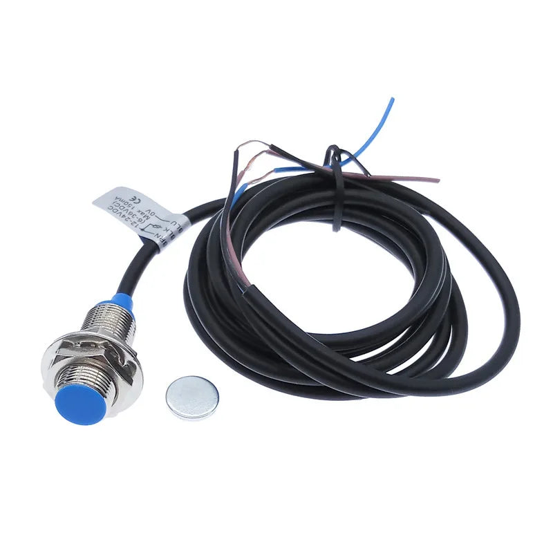 NJK-5002C 5002A 5002B 5002D Hall Sensor Proximity Switch M12 NPN DC 3-Wires NO 200mA DC 2 wire PNP NO NC SJM12-10D1 5001A 5001B Elk-Valley 3D
