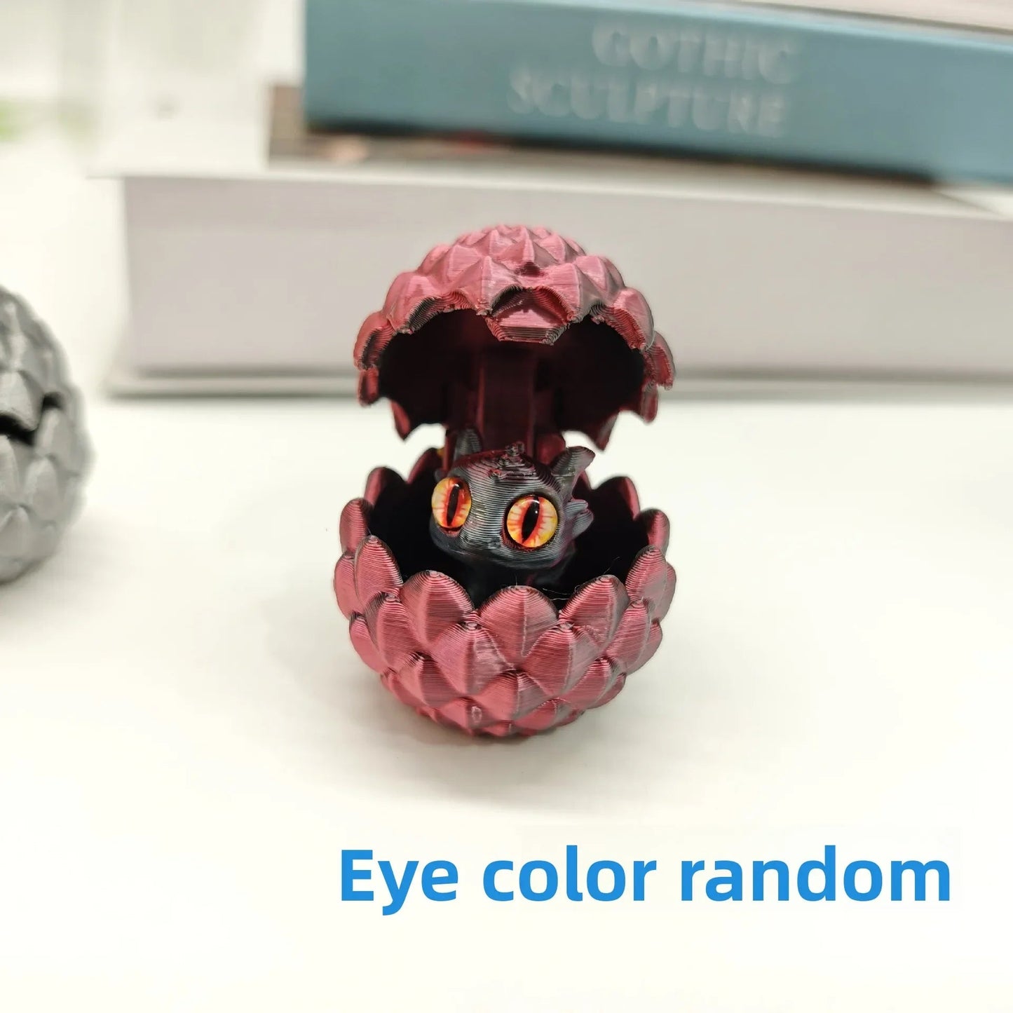 3D Printed Toys Mini Dragon Egg Set Creative Simulations Model Easter Home Decor Kids Gift Cute 3D Printing Design Elk-Valley 3D