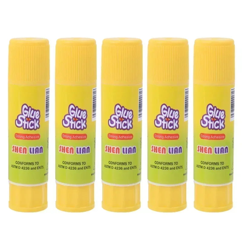 9g Glue Sticks High Efficiency Adhesion Clear Solid Glue Guns for Scrapbooking Crafts Student Children School Stationery Supply Elk-Valley 3D