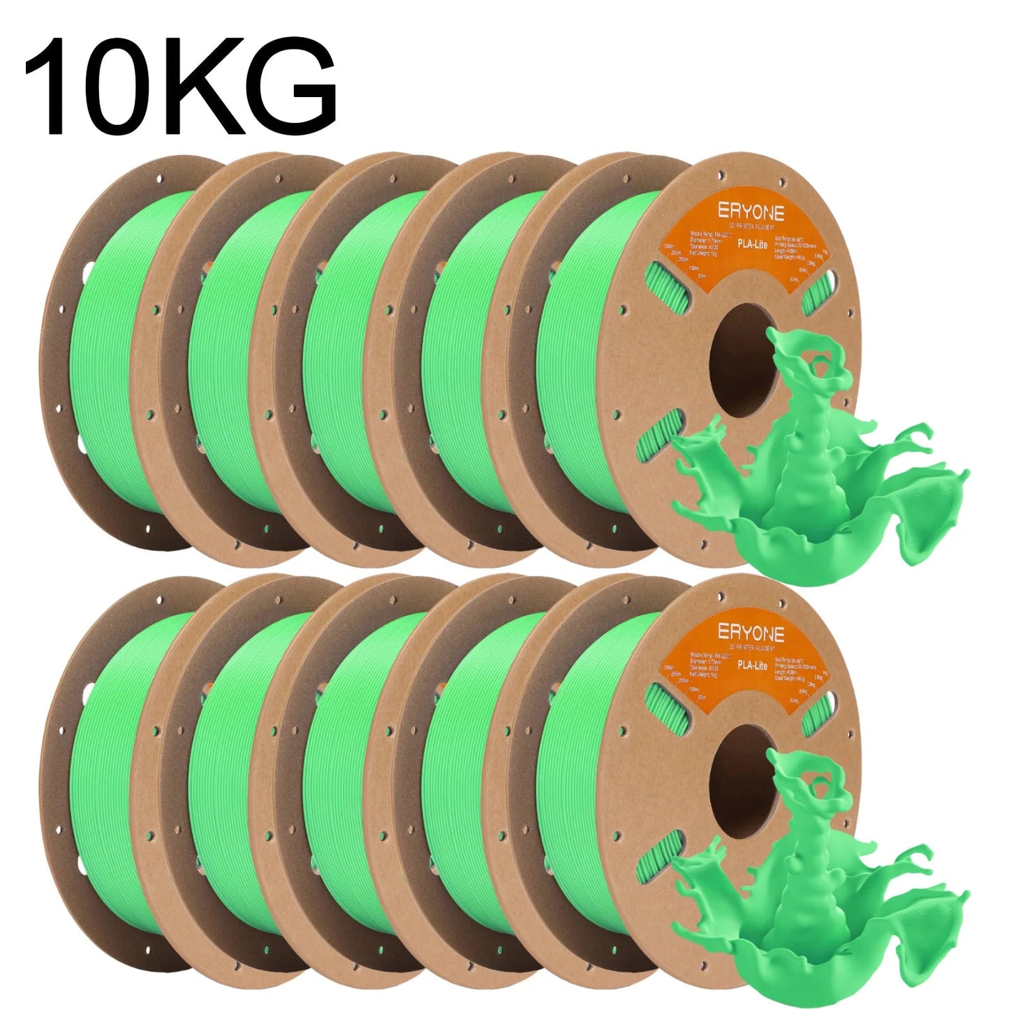 ERYONE 2026 New Year Edition PLA Lite 3D Printer Filament, 1.75mm, PLA for 3D Printing, Gradient Lowest price Elk-Valley 3D