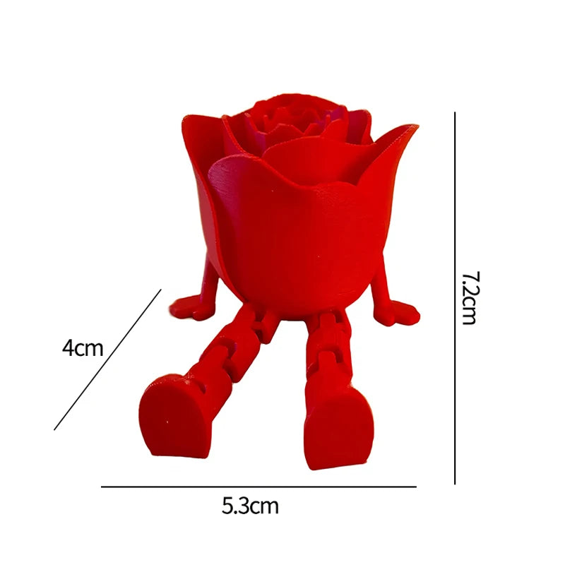 3D Printed Heart Ornament Wedding Party Decoration Valentine's Day Desk Accessiories Wedding New Year 3D Printed Decorations Elk-Valley 3D