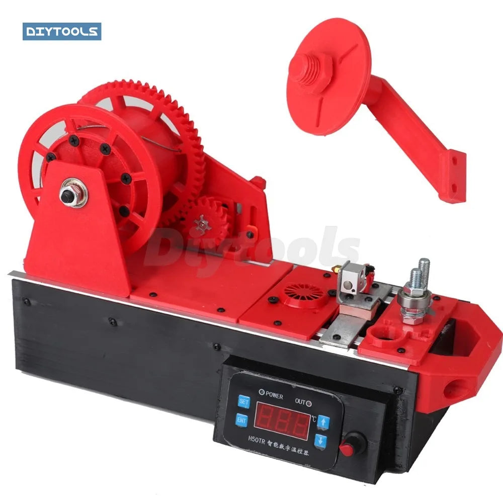PET Bottle to 3DPrinting Filament Making Machine Desktop Filament Extruder 1.8mm Desktop Micro Injection Plastic Silk Making Elk-Valley 3D