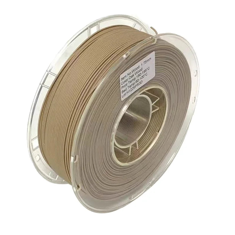 3D printer Filament PLA  wood plastic  Wooden materials Wood grain fiber wire Easy to print 1KG 1.75MM Suitable Tuozhu FDM lines Elk-Valley 3D
