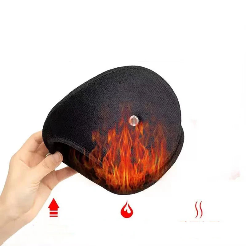 Warm Thicken Velvet Earmuffs Winter Outdoor Cycling Fleece Men Women Ear Cover Protector Plush Soft Ear Muffs Mask with Earpiece Elk-Valley 3D