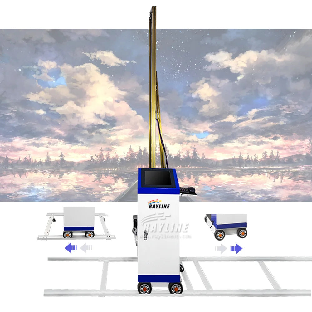Zeecape Vertical Laser 3D Wall Printer for Home Education Building Floor - Wallpen Printer Chinese Elk-Valley 3D