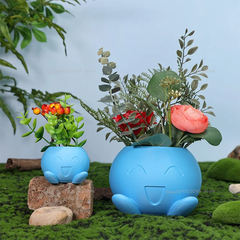 3D Printed Home Garden Supplies Decoration Flowerpots Creative Succulent Planter Bonsai Pots Home Decoration