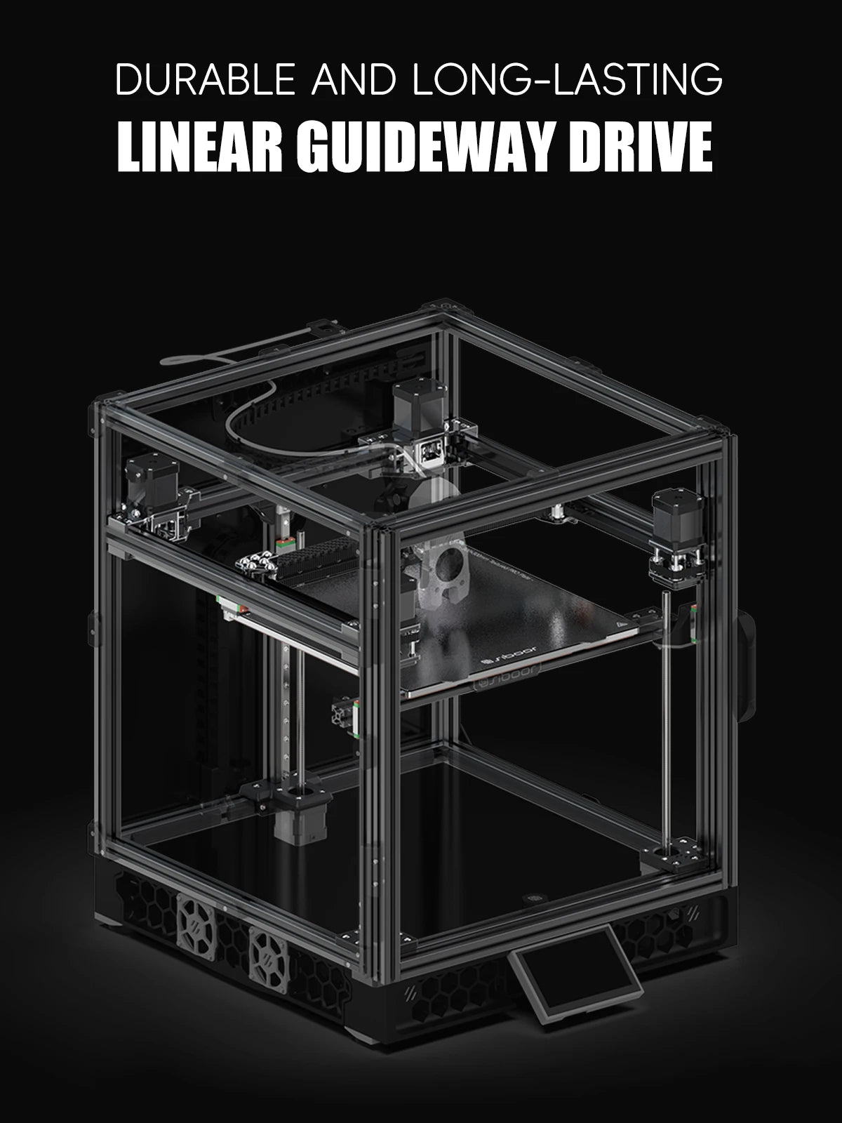 SIBOOR Voron Trident [June] 3D Printer CNC Metal Structure 4AWD CoreXY  & All Siboor Guide Rails DIY 3D Printer Kits