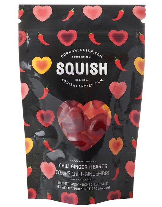 Chili Ginger Hearts SQUISH Candies Canada