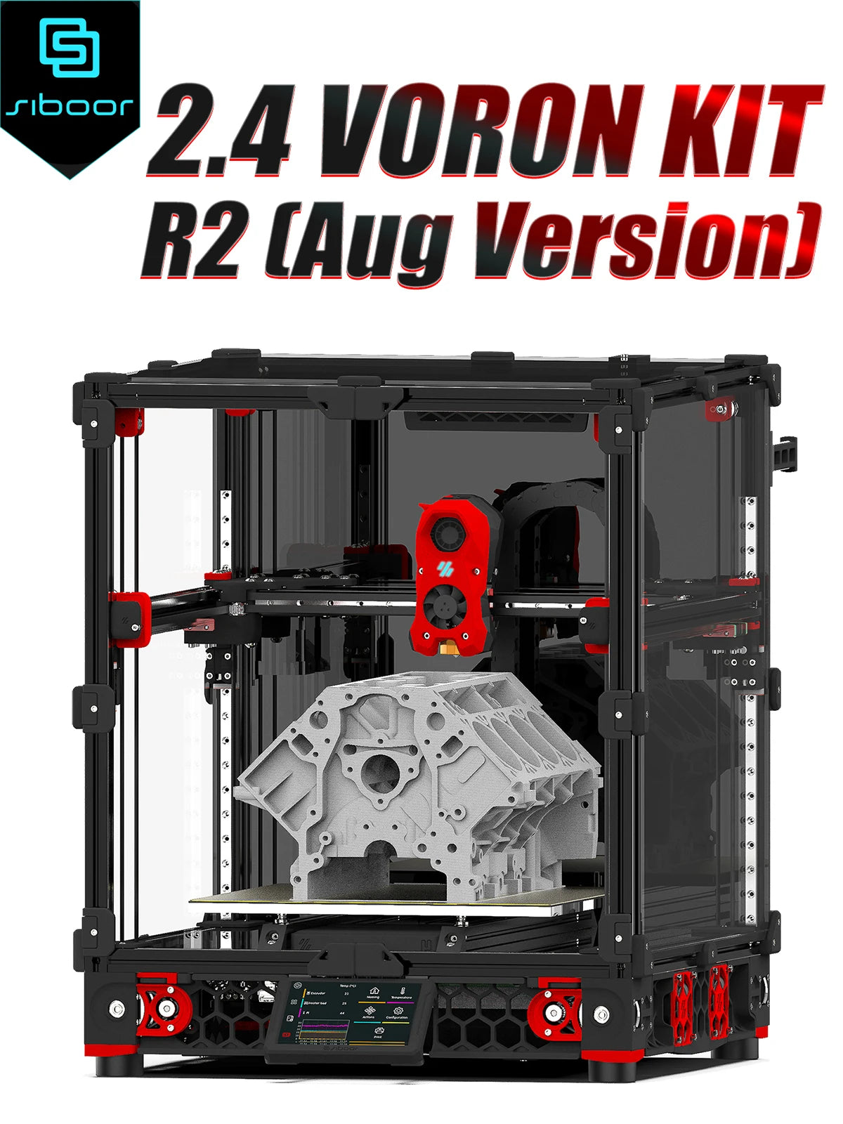 VORON 2.4 R2 DIY CoreXY 3D Printer Kit Upgraded Stealthburner High Precision Desktop Klipper Wireless Control V2.4 3D Printers Elk-Valley 3D