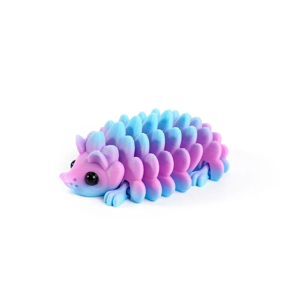 3D Printed Hedgehog Figurine - Versatile Indoor & Outdoor Home Desk Decor Collectible Cone Toy Articulated Cute Figurin Elk-Valley 3D