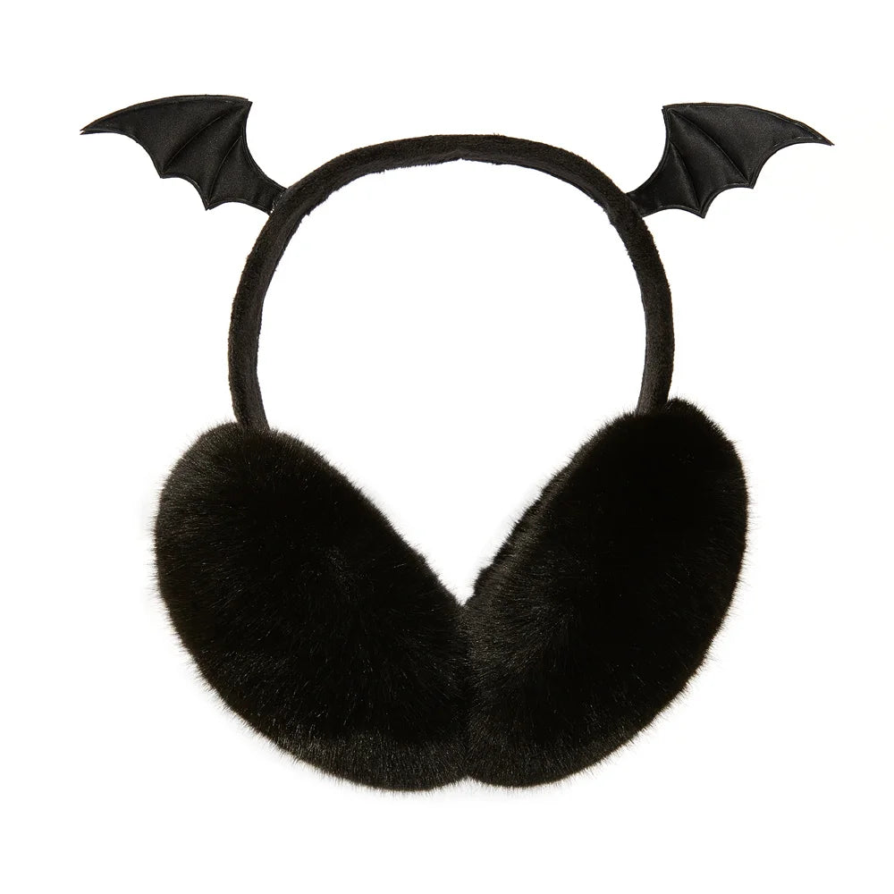 Anjj High Quality Earmuffs Faux Rabbit Fur Hang Ear Cover Warm Winter Ear Muffs Fur Earmuffs Unisex Adult Ear Warmer Fold Elk-Valley 3D