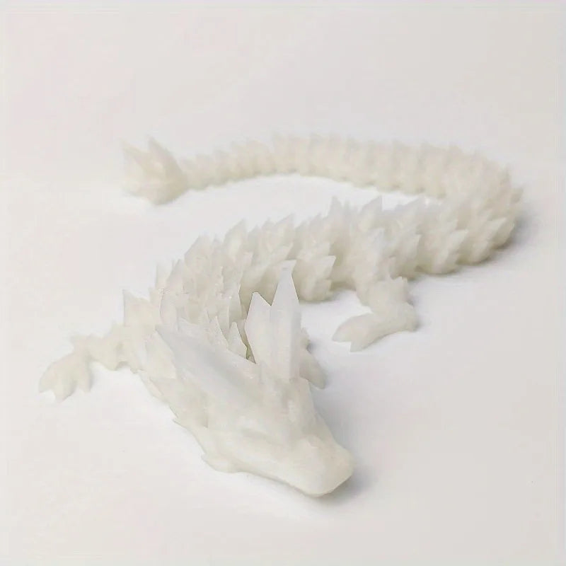 Divine Dragon Statue  Printed Night Light Dragon Sculpture Aquarium Decoration Theme Adult Bedroom Desktop Ornament Car Ornament Elk-Valley 3D