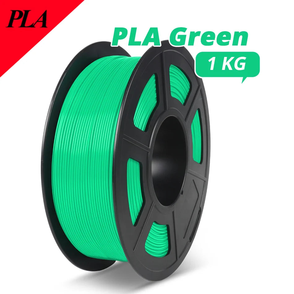 SUNLU PLA 1.75MM PLAPLUS 1KG 3D Printer Filament Arranged Neatly No Knots Non-Toxtic Biodegradable Vacuum Packaging