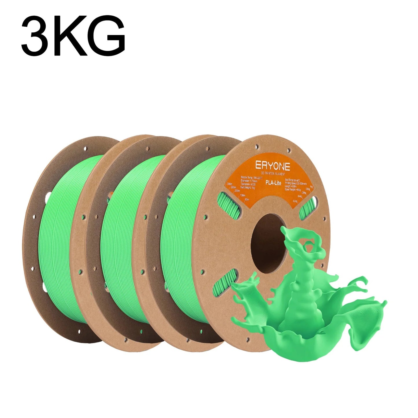 ERYONE 2026 New Year Edition PLA Lite 3D Printer Filament, 1.75mm, PLA for 3D Printing, Gradient Lowest price Elk-Valley 3D