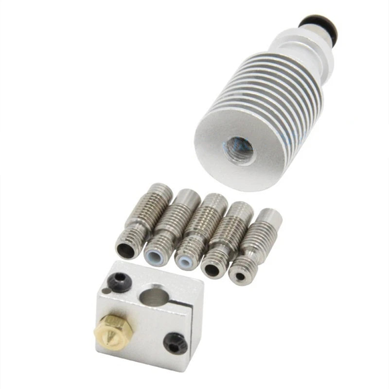 3D Printer E3D V6 Heat Break Hotend Throat For 1.75/3.0/4.1mm All-Metal / with PTFE, Stainless Steel Remote Feeding Tube Pipes Elk-Valley 3D