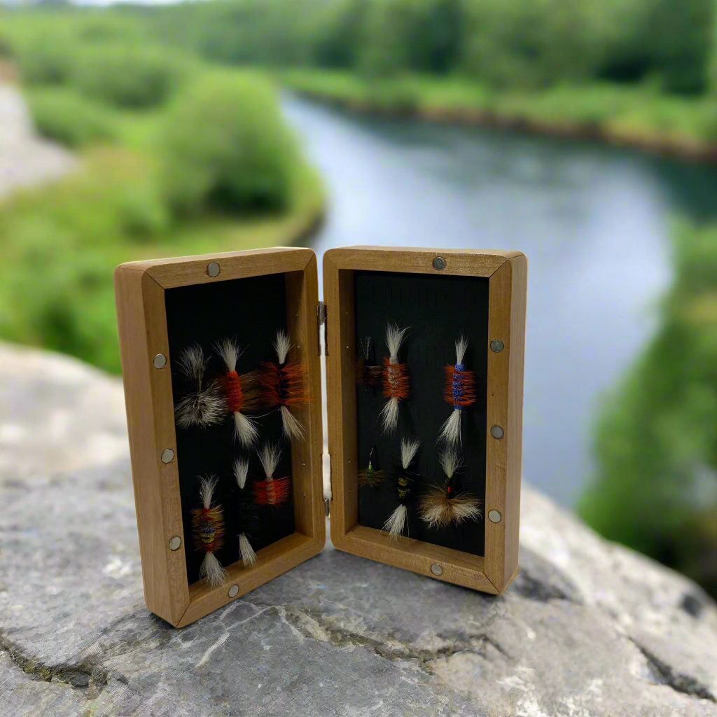 Local Hand Crafted Wooden Flyboxes & Fly Kits Dc Tackle & Outdoor Supply