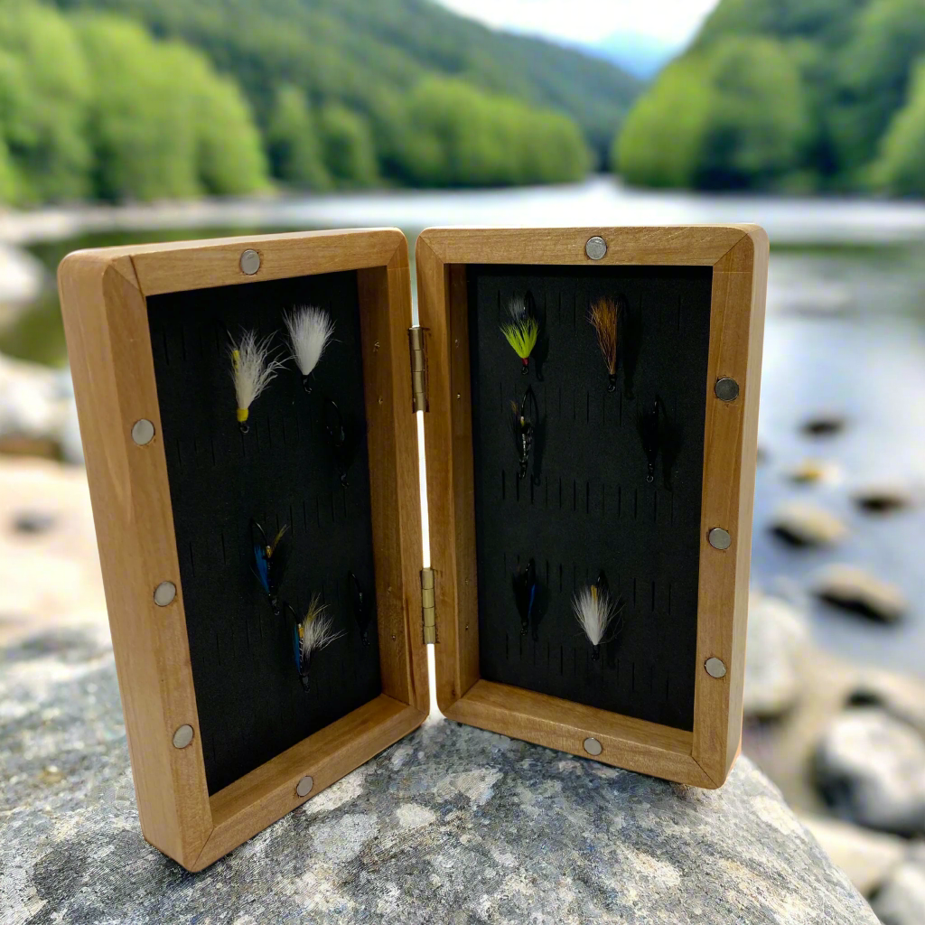 Local Hand Crafted Wooden Flyboxes & Fly Kits Dc Tackle & Outdoor Supply