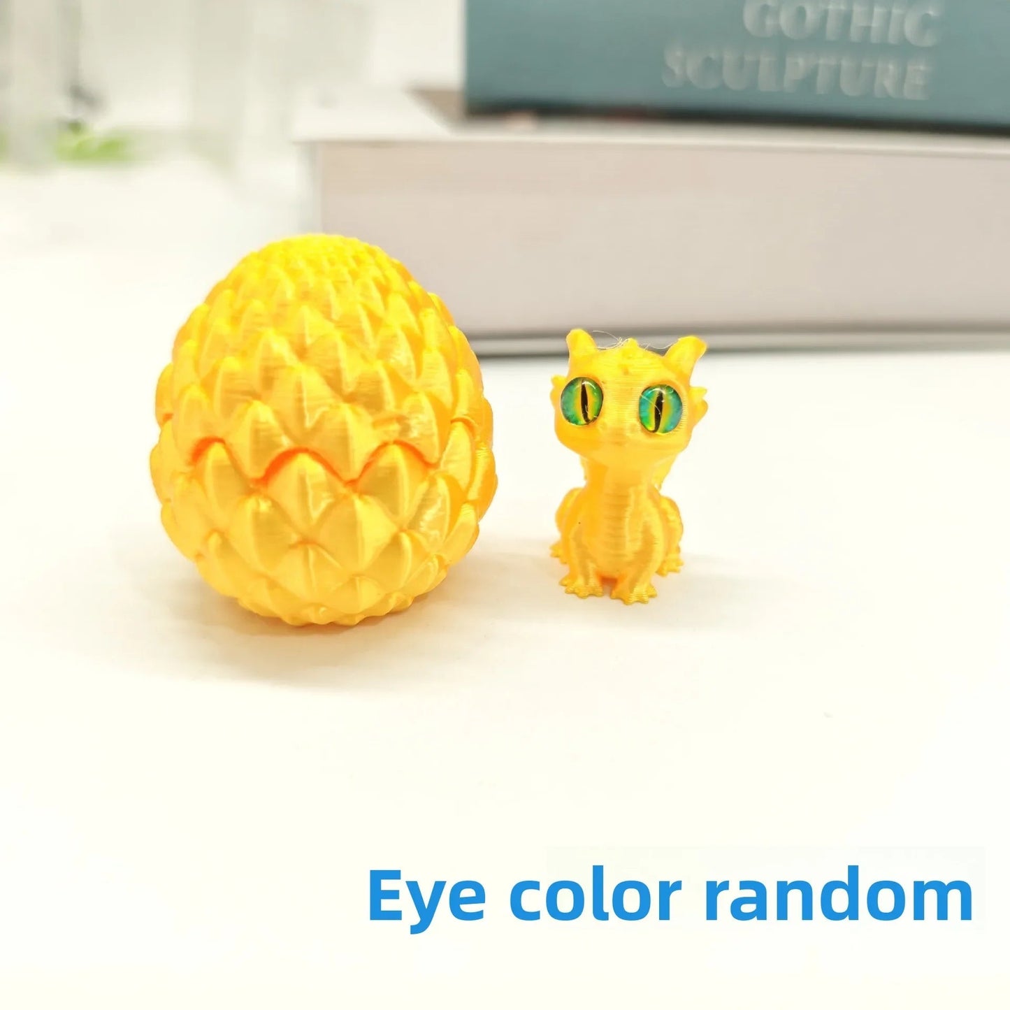 3D Printed Toys Mini Dragon Egg Set Creative Simulations Model Easter Home Decor Kids Gift Cute 3D Printing Design Elk-Valley 3D