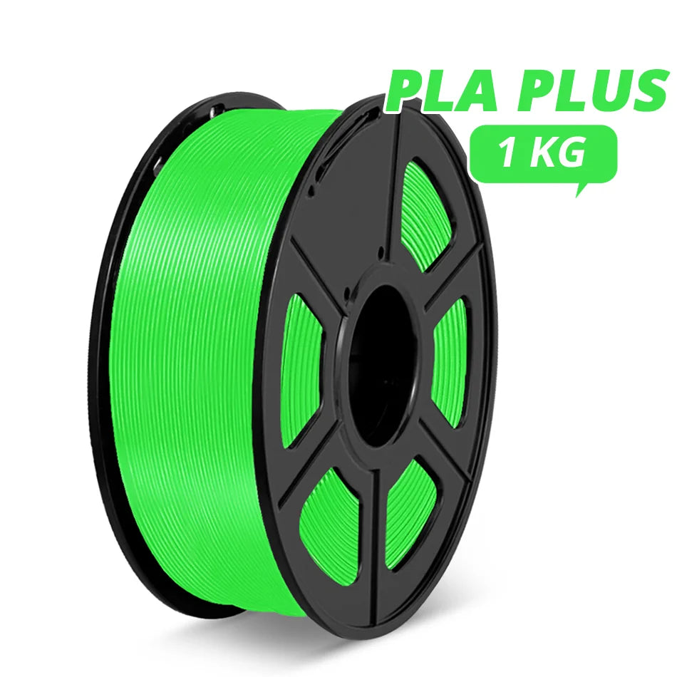 SUNLU PLA 1.75MM PLAPLUS 1KG 3D Printer Filament Arranged Neatly No Knots Non-Toxtic Biodegradable Vacuum Packaging