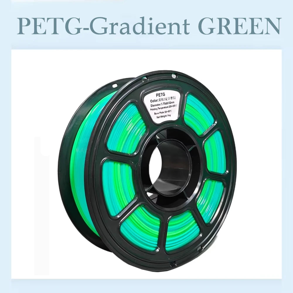 Tideboom PLA/PETG 3D Filament 1.2KG High Speed 3D Printer Filament High Flow Speed Matte Effect 3D Printing Mateial Pla 필라멘트