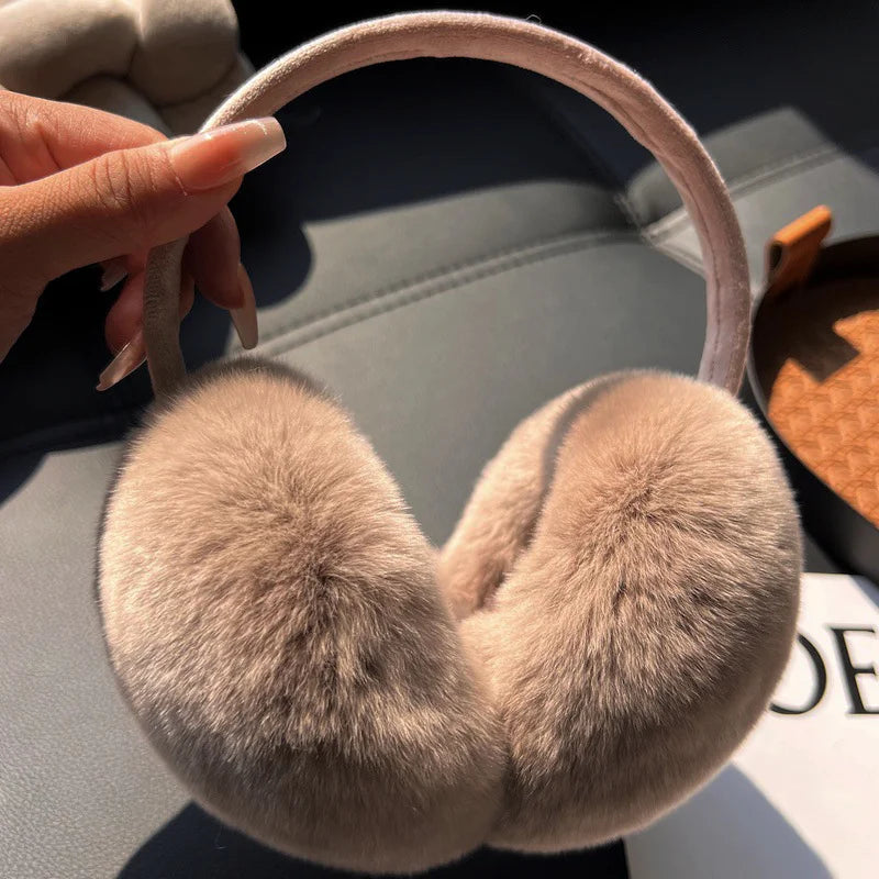 Outdoor warm plush earmuffs/Ideal Christmas gifts/Cycling earmuffs/Anti freezing ear caps/Winter ear protectors/Folding earmuffs Elk-Valley 3D
