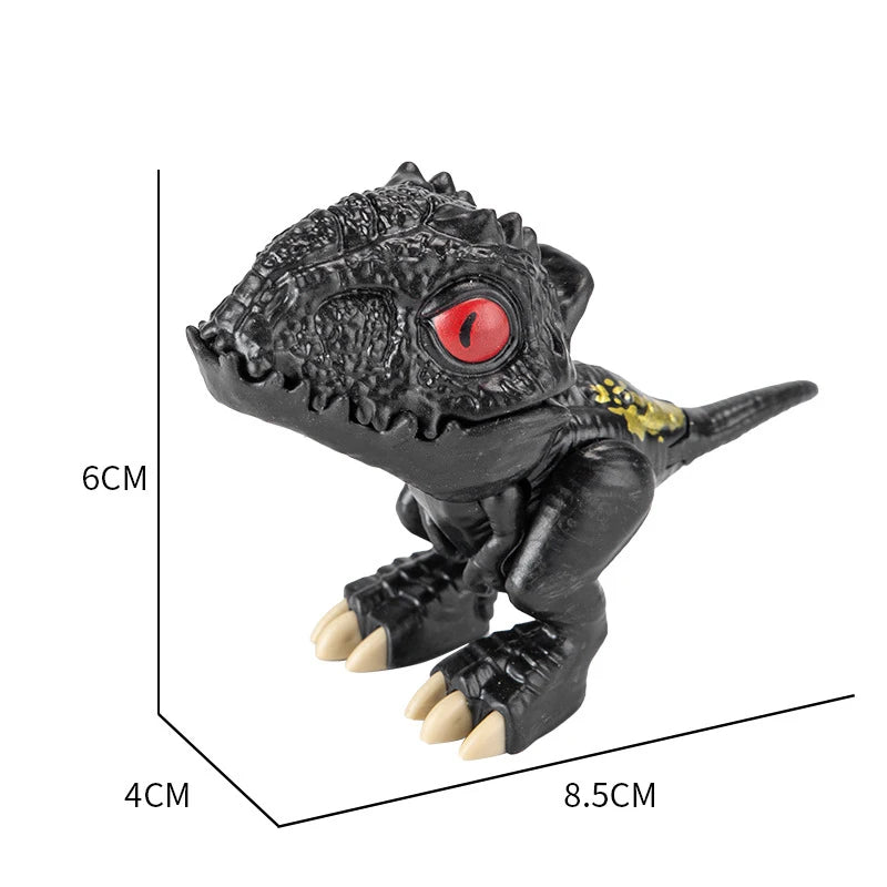 NEW 2024 Bite Hand Jurassic Dinosaur Toys Park Gifts Simulation Animal Rex Raptor Model Souvenir Birthday Elk-Valley 3D
