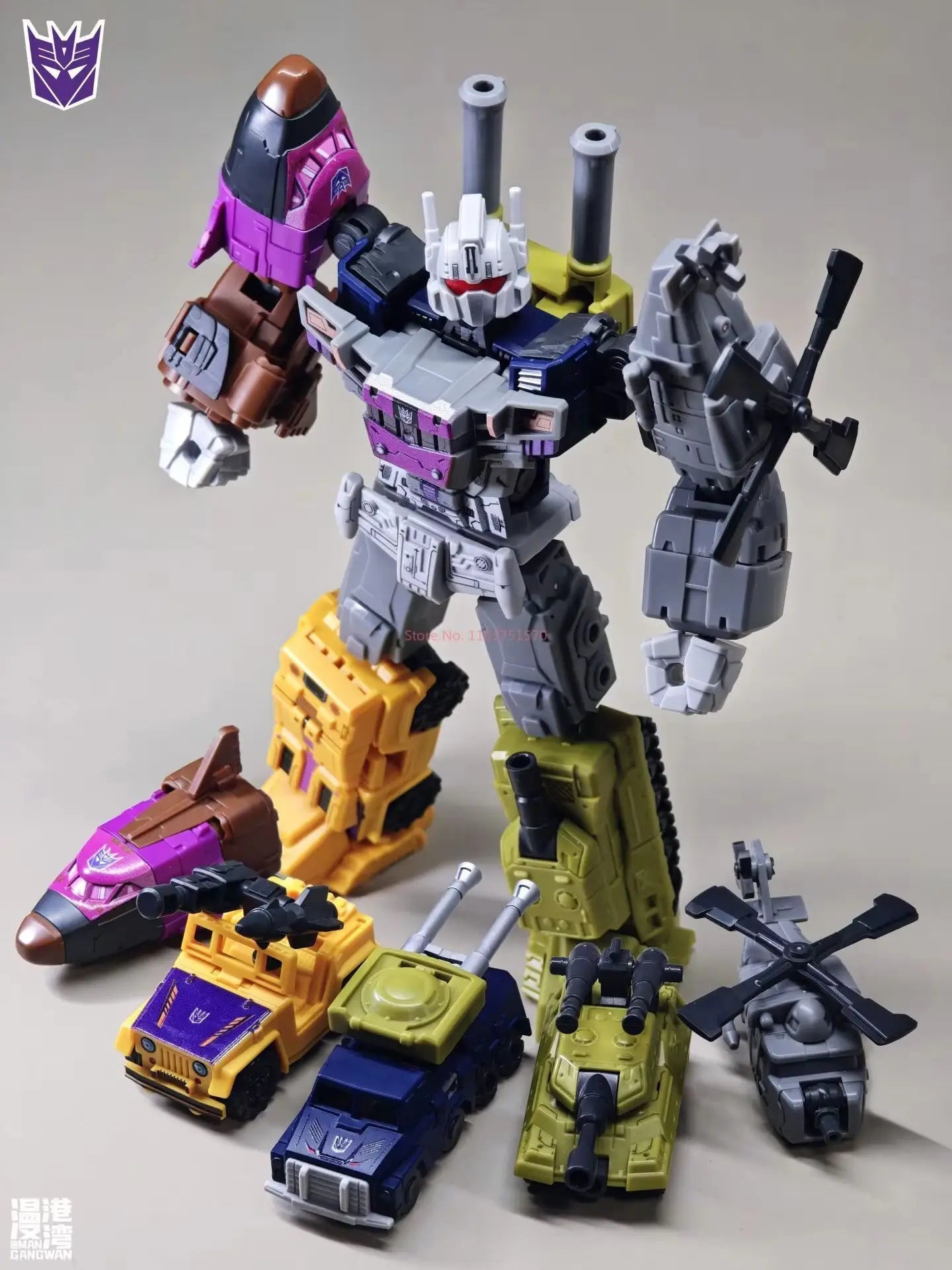 Genuine Blokees Transformers Defender Vol.5.6 Collectible Model Toys Blind Box Beast War Combination Sets Armored Toys Elk-Valley 3D