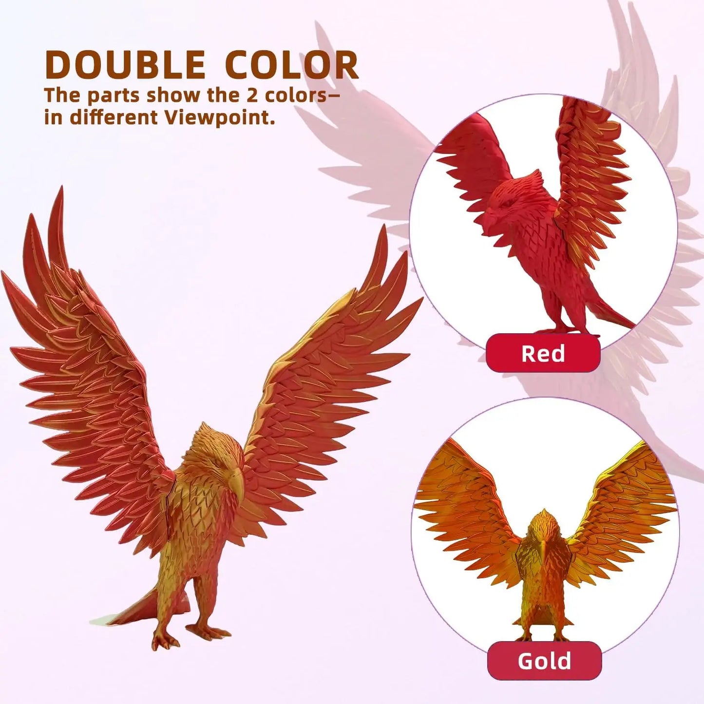 3D Printer Filament,HP3DF PLA Filament,1.75mm Dimensional Accuracy +/- 0.02mm, 1KG Spool (2.2 lbs),Fit Most FDM Printer (Mystic）