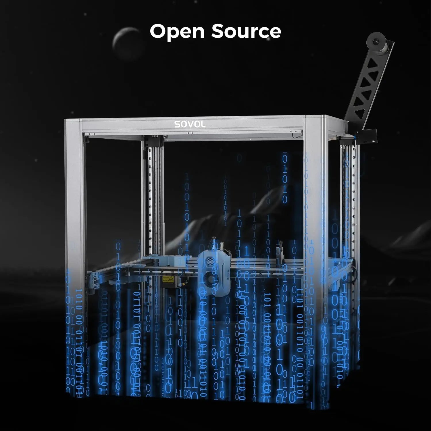 Sovol SV08 Core-XY 3D Printer Open Source, Max 700mm/s High Speed 3D Printers with 300℃ Clog-free Hotend and Camera Elk-Valley 3D