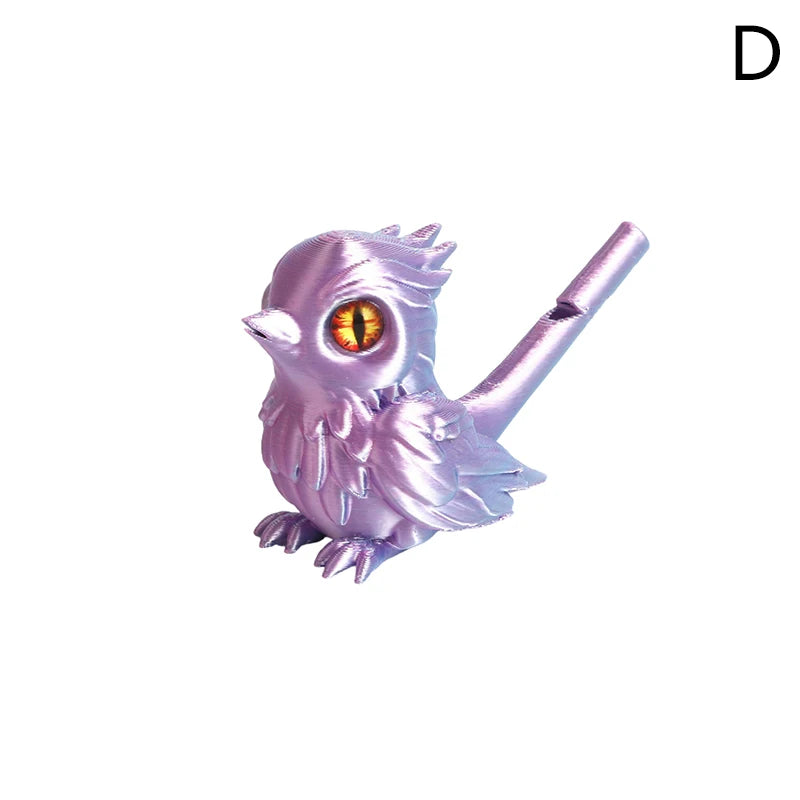 3D Printed Bird Whistle For Home Desktop Ornament Musical Water Injection Decorative Instrument Whistle Ornament