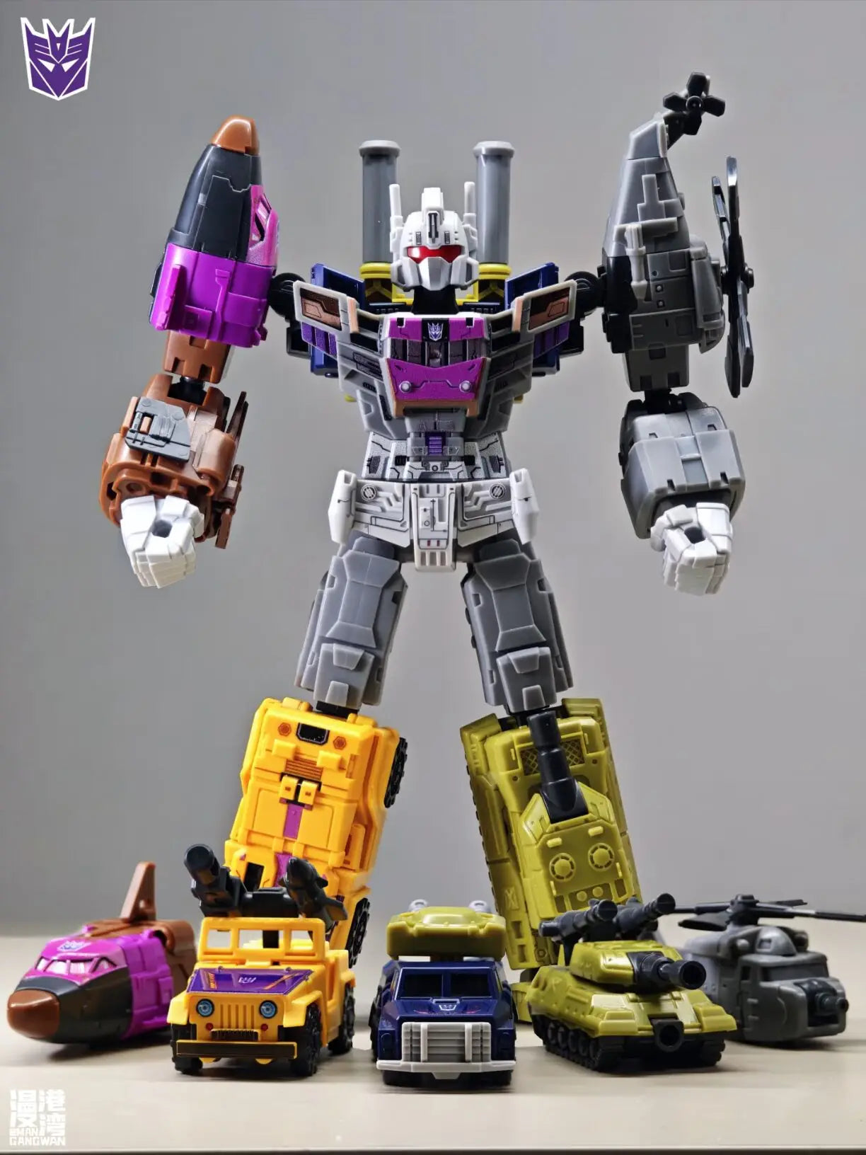 Genuine Blokees Transformers Defender Vol.5.6 Collectible Model Toys Blind Box Beast War Combination Sets Armored Toys Elk-Valley 3D