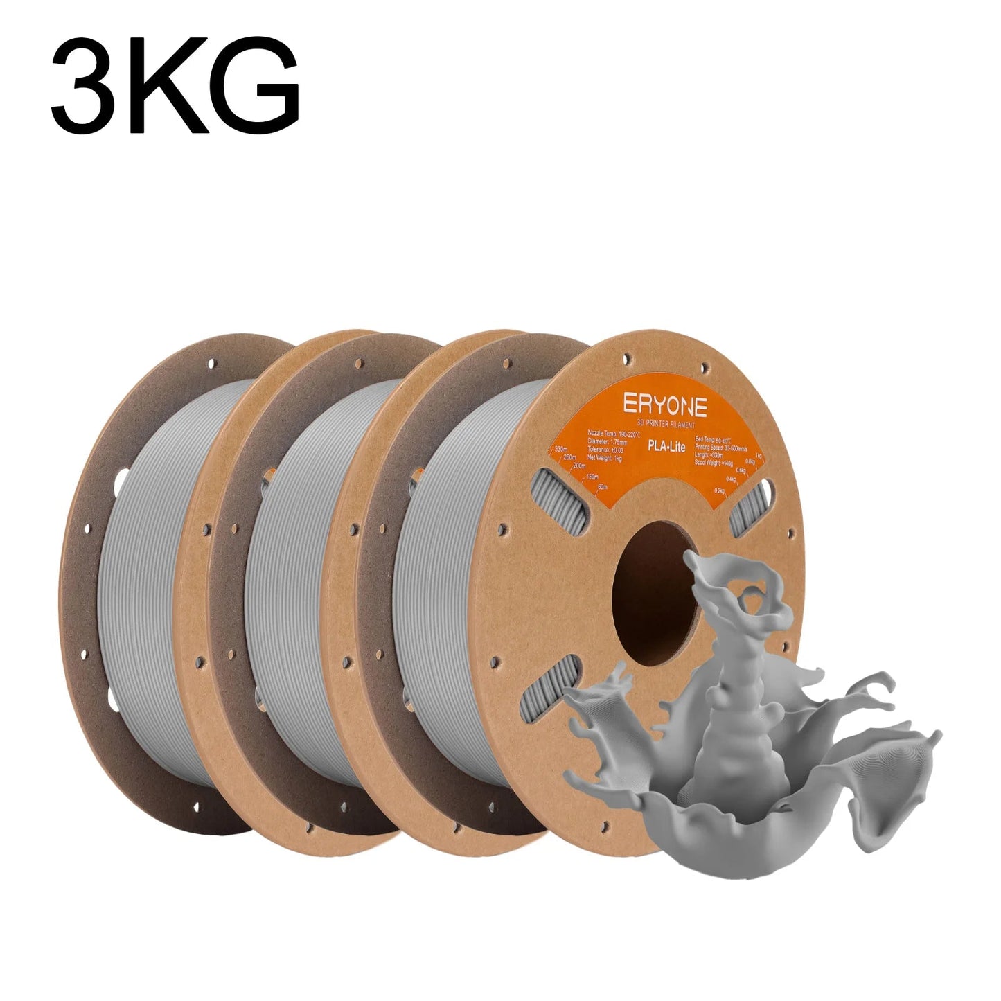 ERYONE 2026 New Year Edition PLA Lite 3D Printer Filament, 1.75mm, PLA for 3D Printing, Gradient Lowest price Elk-Valley 3D