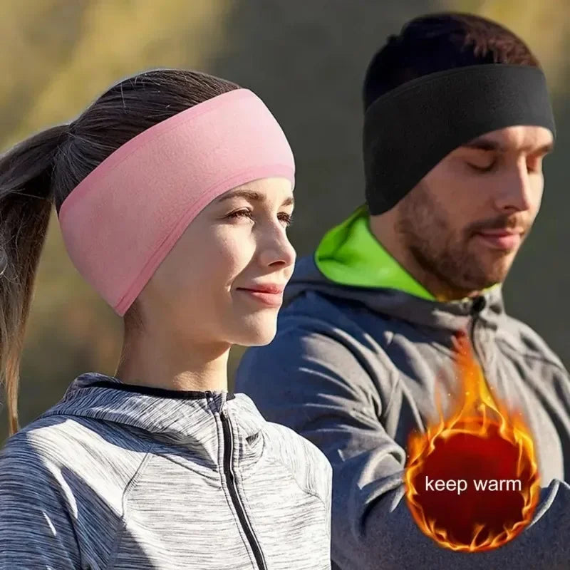 Cold Weather Ear Warmer Headband Winter Ski Muffs Non-Slip Fleece Ear Cover for Women Men Outdoor Sports Cycling Earmuffs Elk-Valley 3D