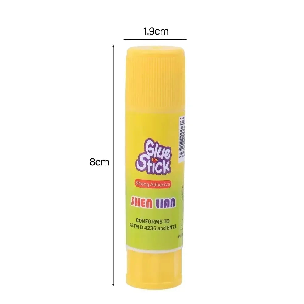 9g Glue Sticks High Efficiency Adhesion Clear Solid Glue Guns for Scrapbooking Crafts Student Children School Stationery Supply Elk-Valley 3D