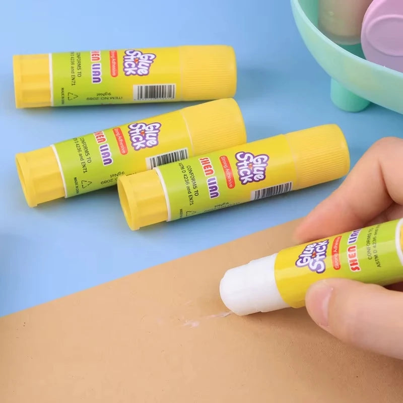 High Viscosity Solid Glue Stick for Office School DIY Art Paper Card Photo Stationery - Assorted Weights 9/15/21/36G Elk-Valley 3D