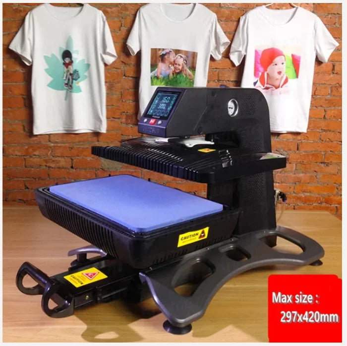 2025 New 3D Sublimation Heat Transfer Printer Vacuum Press Machine for Cases Mugs T-shirts Plates Multifunctions Elk-Valley 3D