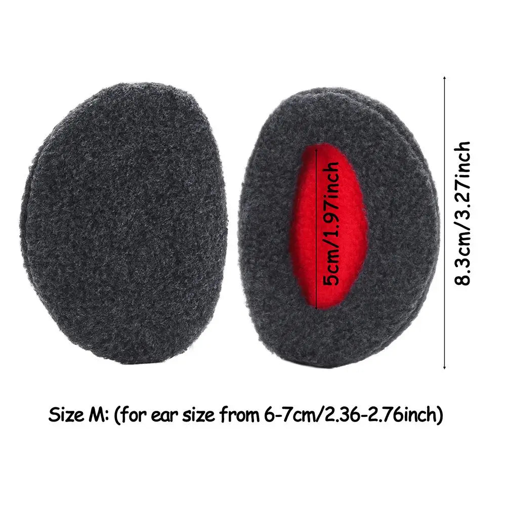 Winter Warm Bandless Windproof Ear Warmers Earmuffs Ear Muffs Cold Weather Elk-Valley 3D