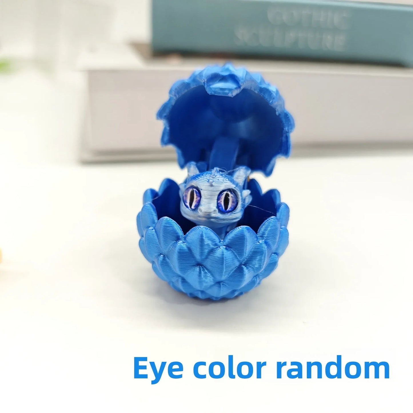 3D Printed Toys Mini Dragon Egg Set Creative Simulations Model Easter Home Decor Kids Gift Cute 3D Printing Design Elk-Valley 3D