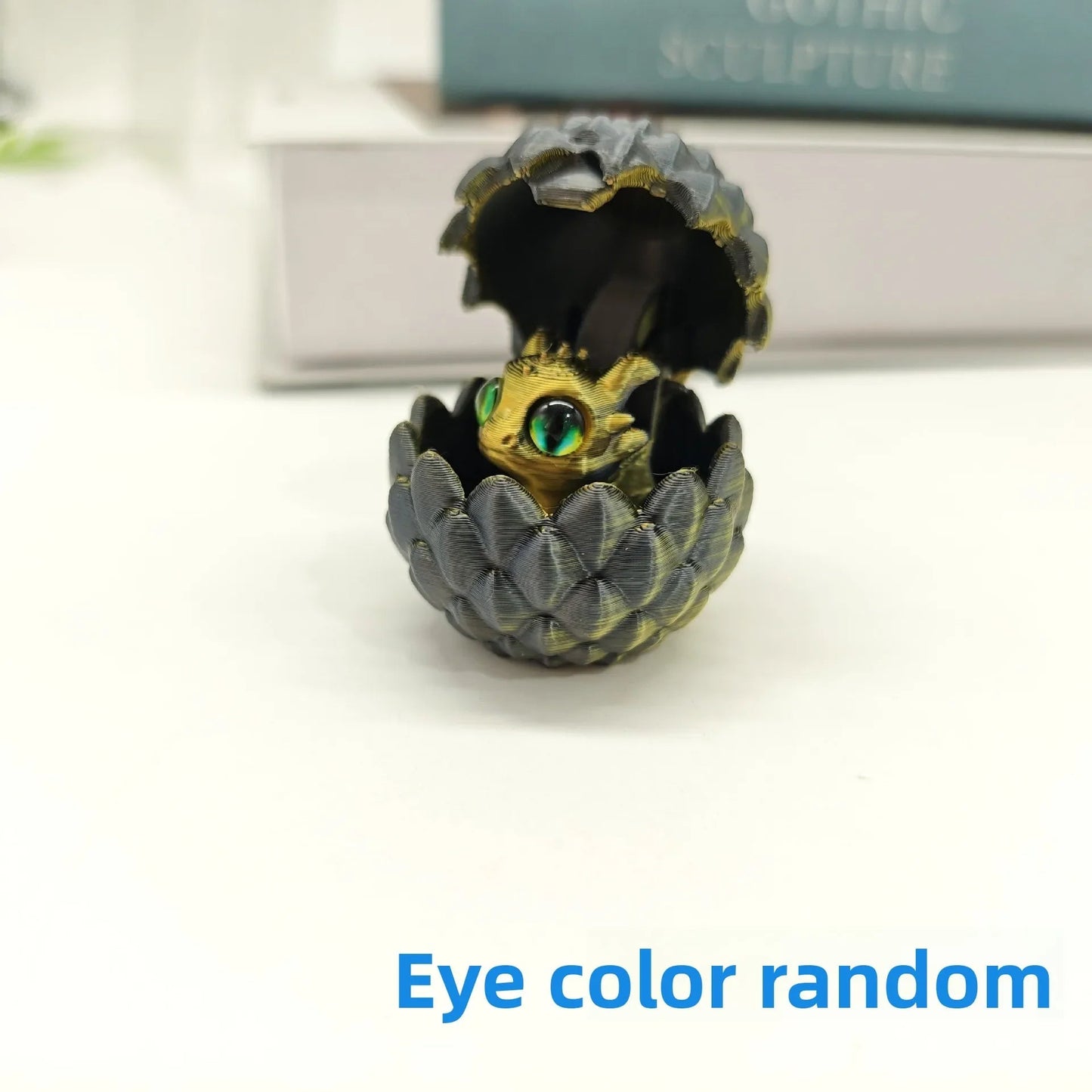 3D Printed Toys Mini Dragon Egg Set Creative Simulations Model Easter Home Decor Kids Gift Cute 3D Printing Design Elk-Valley 3D