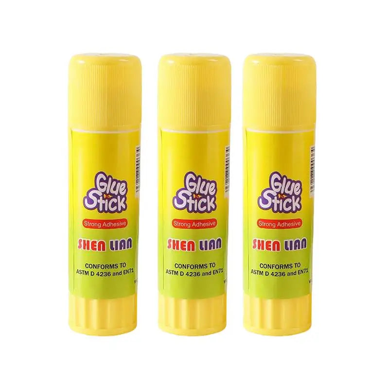 High Viscosity Solid Glue Stick for Office School DIY Art Paper Card Photo Stationery - Assorted Weights 9/15/21/36G Elk-Valley 3D