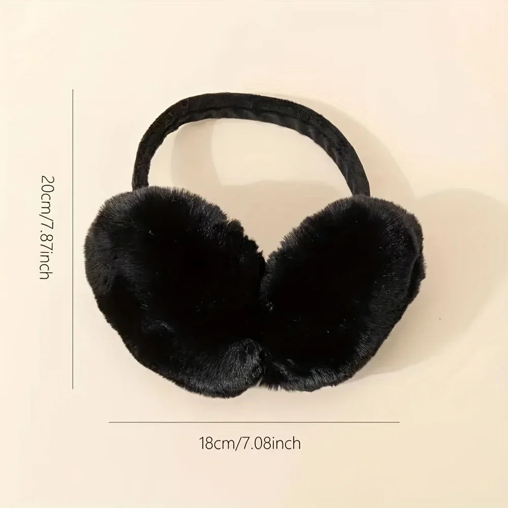Outdoor warm plush earmuffs/Ideal Christmas gifts/Cycling earmuffs/Anti freezing ear caps/Winter ear protectors/Folding earmuffs Elk-Valley 3D