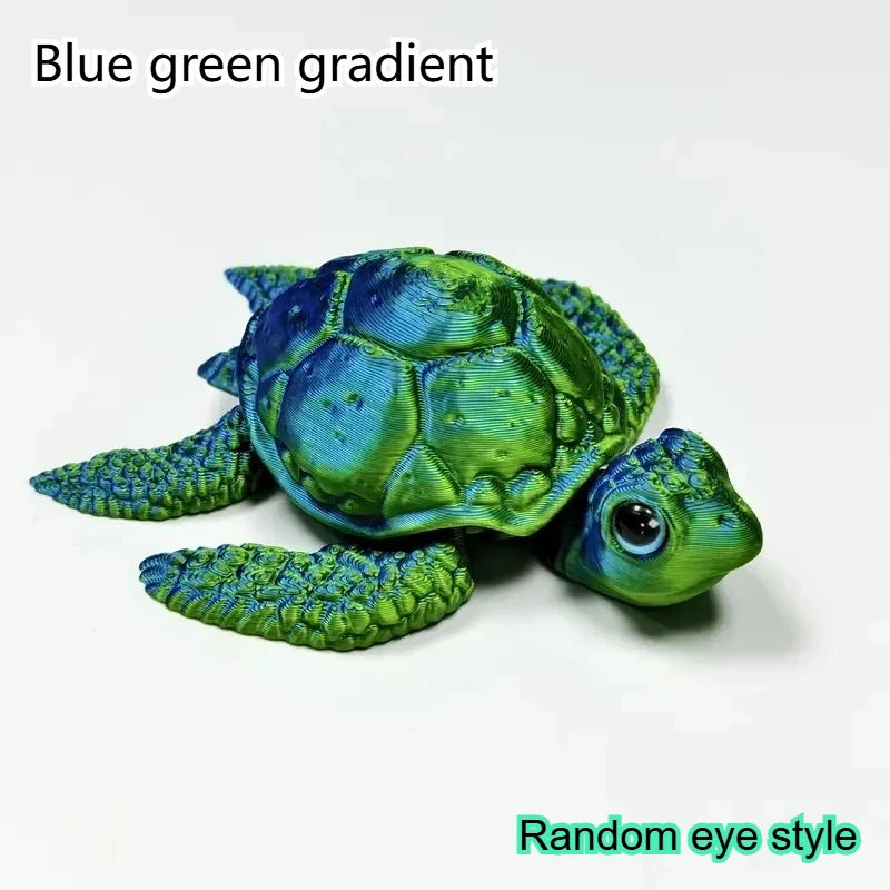 3D Printed Turtle Ornament, Home Decor Ornament Collection Hobby Halloween and Christmas Decoration, Home Decor