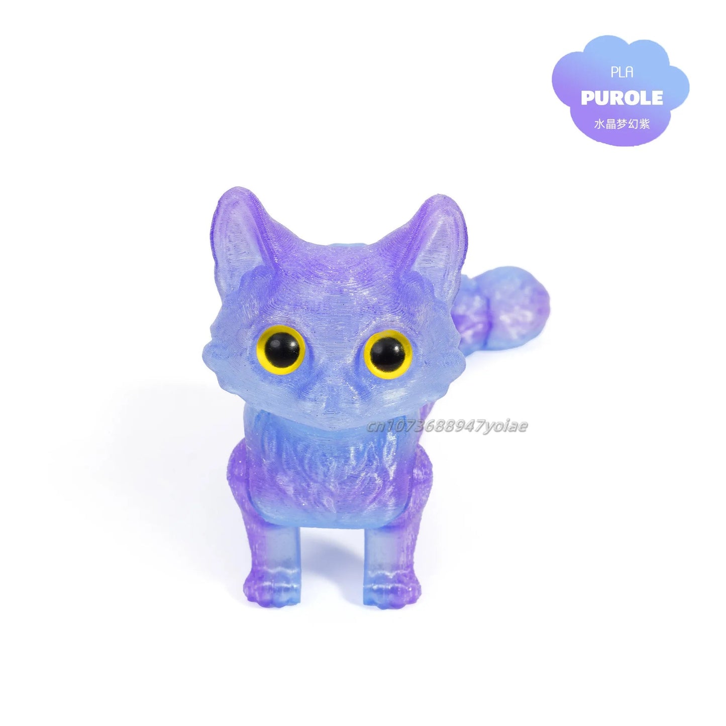 12/16cm 3D Printed Articulated Cute Cats Figurine Miniature Living Room Decor Car Desktop Home Decoration Accessories Kids Gifts Elk-Valley 3D