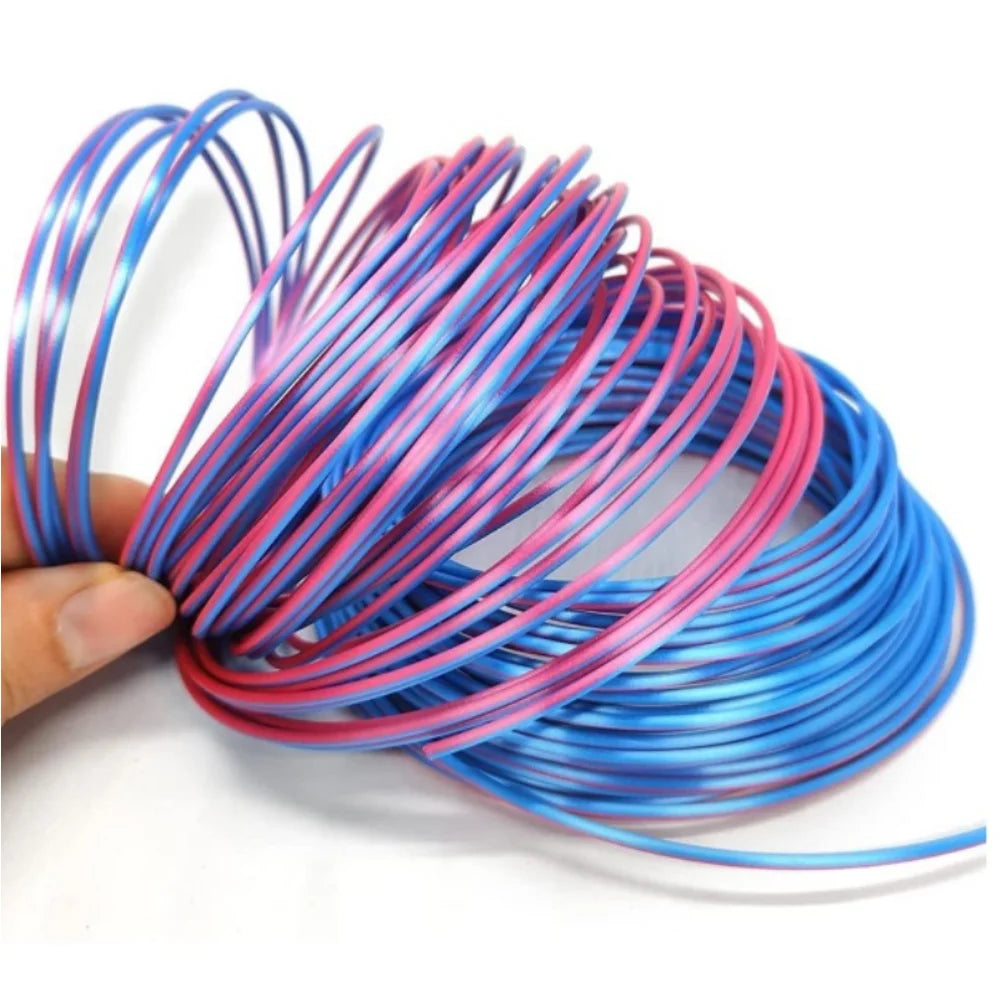 200G Dual Color Filament Silk PLA 1.75mm FDM 3D Printer Plastic Material Shiny Filament PLA Multicolor Black Red Blue Gold Elk-Valley 3D