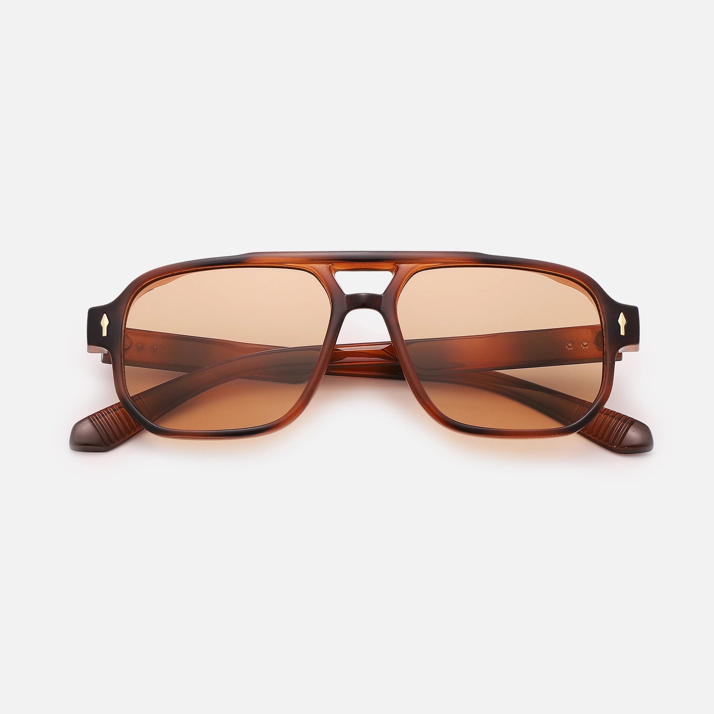 1pcs/4pcs Brand Fashion Square Women Men Sunglasses Retro Rivets Women Brand Designer Shades UV400 Sun Glasses Shades Elk-Valley 3D