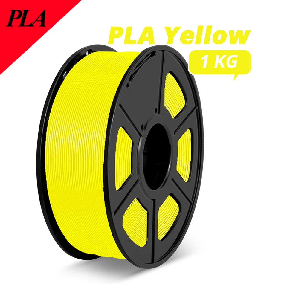 SUNLU PLA 1.75MM PLAPLUS 1KG 3D Printer Filament Arranged Neatly No Knots Non-Toxtic Biodegradable Vacuum Packaging