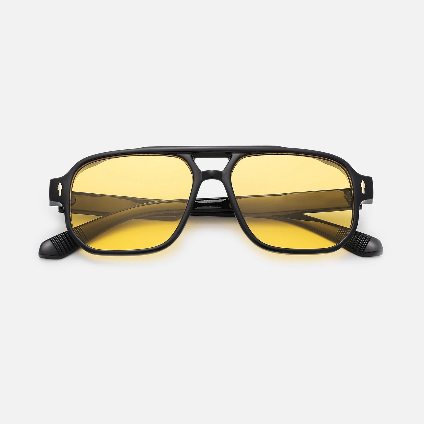1pcs/4pcs Brand Fashion Square Women Men Sunglasses Retro Rivets Women Brand Designer Shades UV400 Sun Glasses Shades Elk-Valley 3D