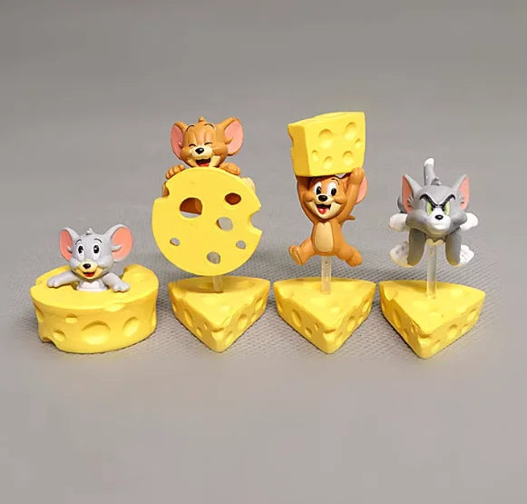 New Products In Stock Anime Cat And Mouse Series Blind Boxes Figurines Toys Desktop Ornaments Surprise Gifts For Fans Souvenir Elk-Valley 3D