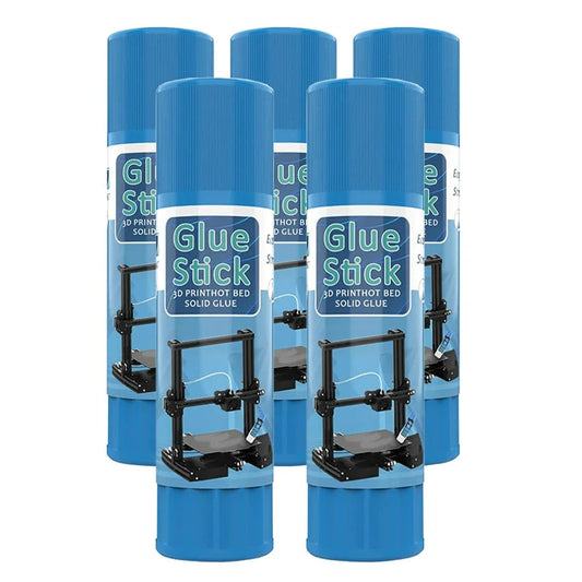 3D Printer Glue Stick PVP Non-Toxic Solid Adhesive for Hot Bed Print Filament PLA ABS PETG TPU Easy Clean Strong Special Glue Elk-Valley 3D