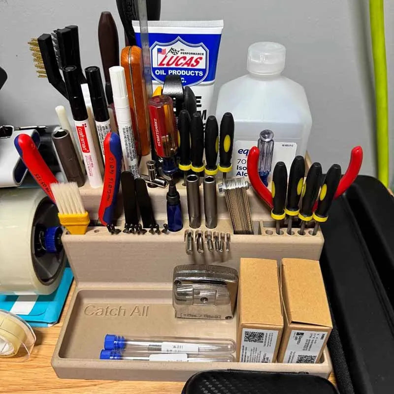 3D Printing Tool Organizer Desktop Tools Storage Multifunctional Garage Hardware Tools Organization Portable Tool Storages